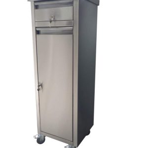 Ormarić od inoxa sa fiokom