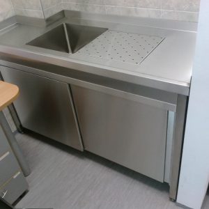 Inox sudopera sa ocednikom