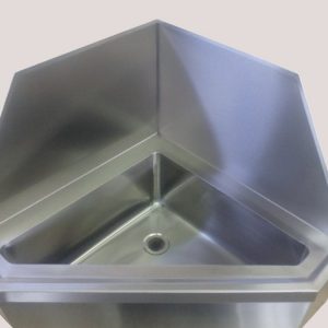 Konzolni lavabo od inoxa