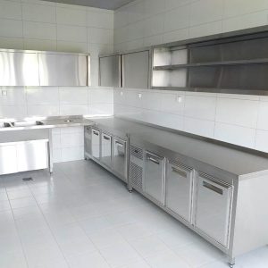 Profesionalna kuhinja od prohroma Acero