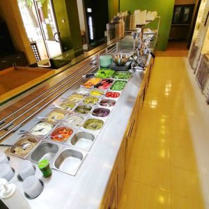 Hladna vitrina za salate i priloge acero