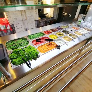 Hladna vitrina za salate i priloge Acero